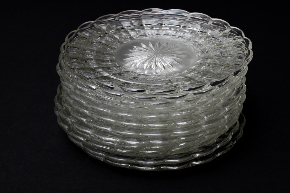 Unmarked Heisey and Heisey Style Glassware