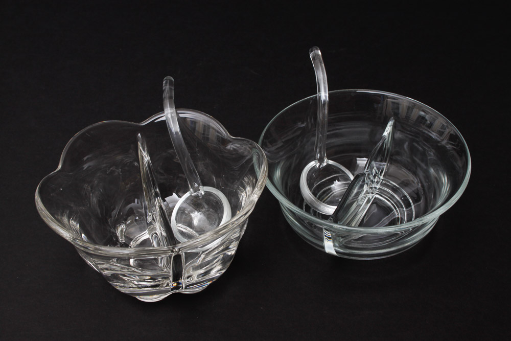 Unmarked Heisey and Heisey Style Glassware