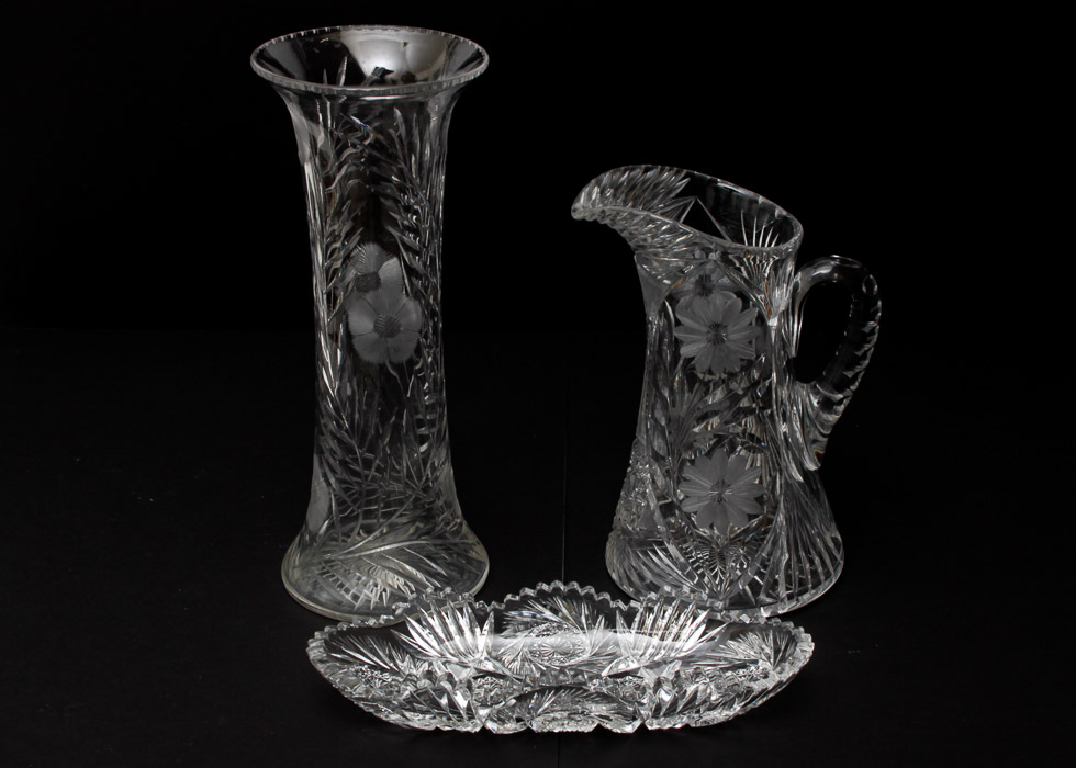 Brilliant Cut Glass Collection