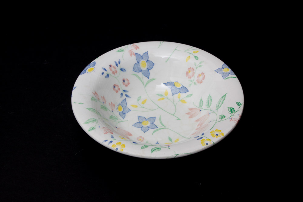 Assorted Yellow and White Ceramic Dishes