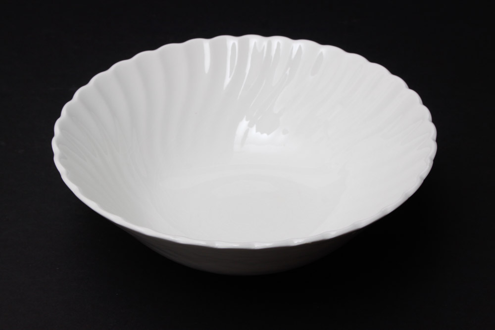 Assorted Yellow and White Ceramic Dishes