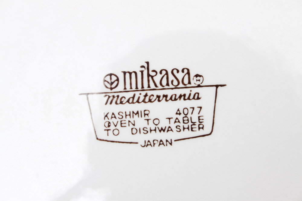 Mikasa and Syracuse China Dishes