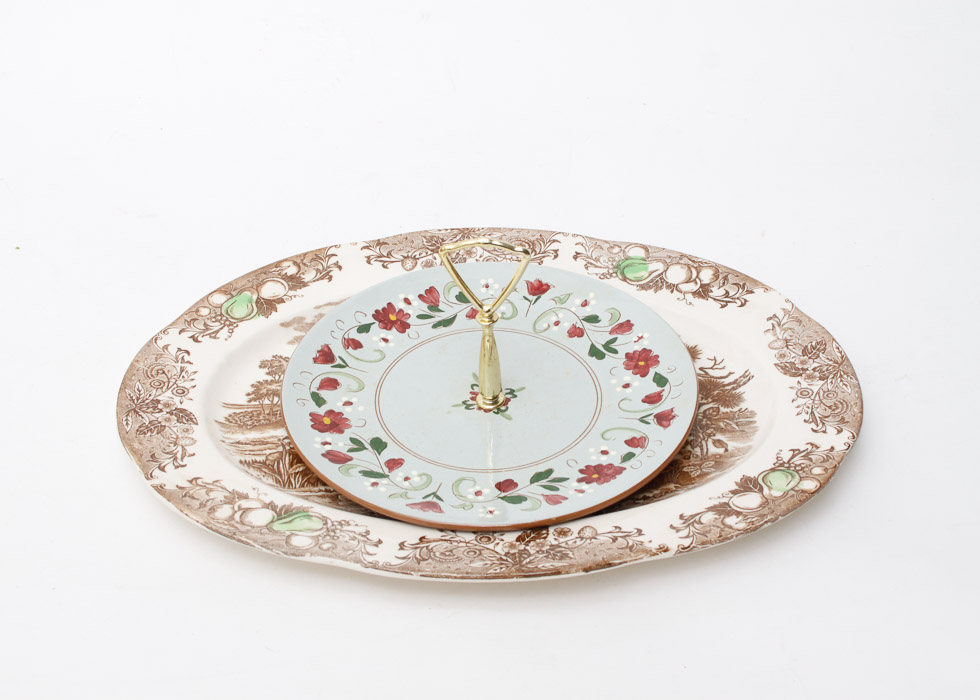 Pottery Serving Trays