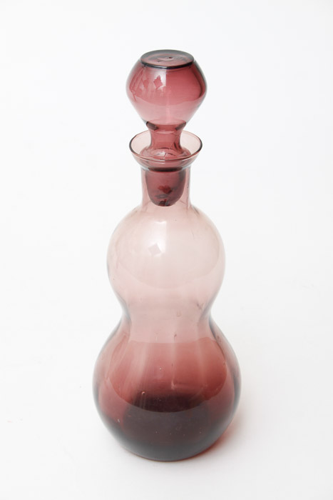 Glass Vase and Decanter