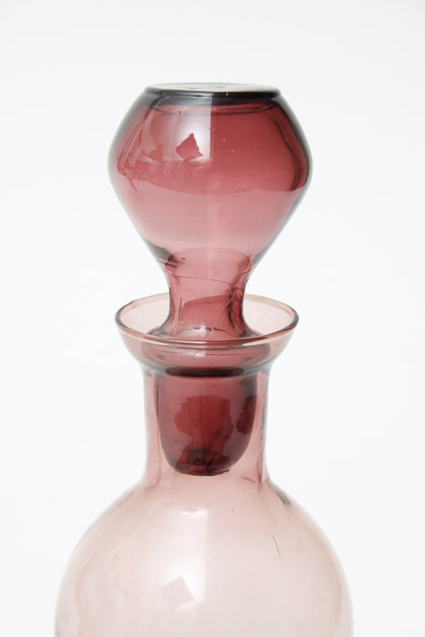 Glass Vase and Decanter