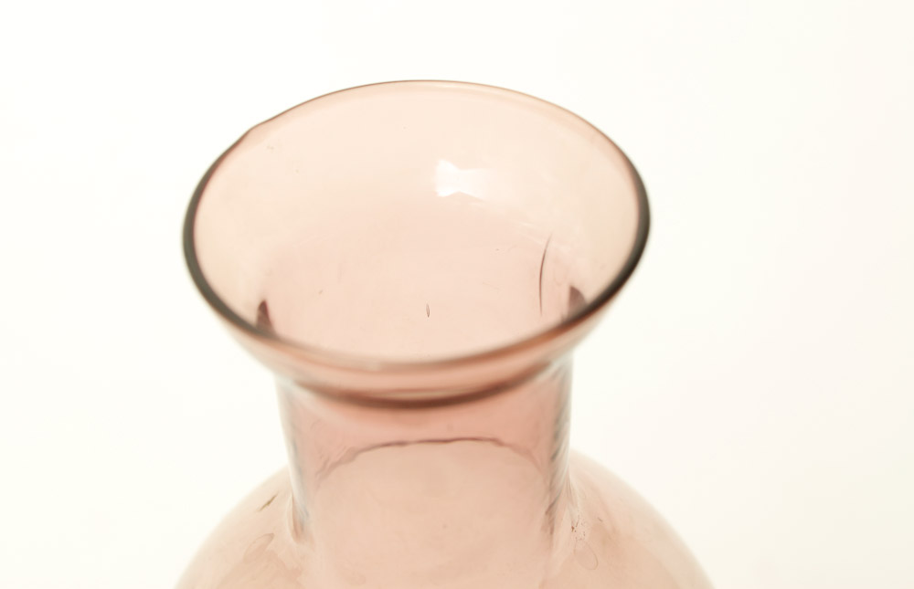 Glass Vase and Decanter