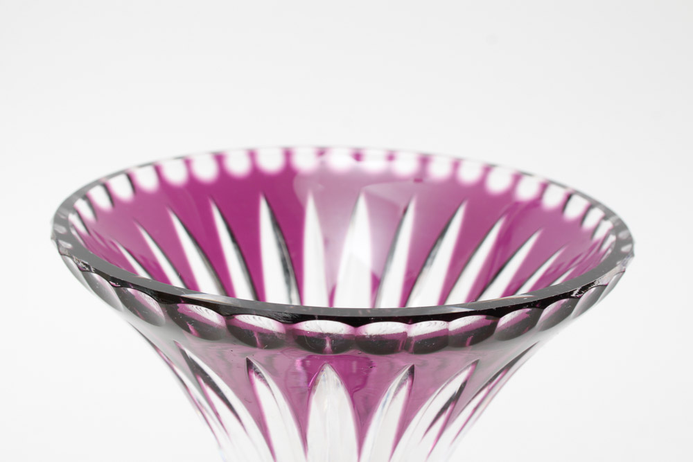 Glass Vase and Decanter