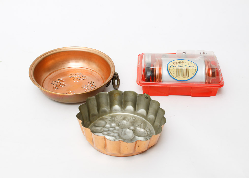 Copper Cooking Items