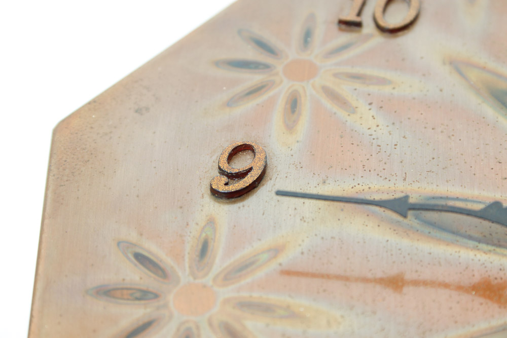 Copper Wall Clock