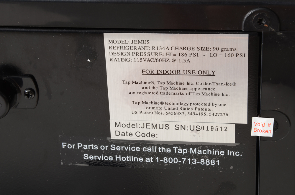 Jagermeister Chilled Shot Tap Machine