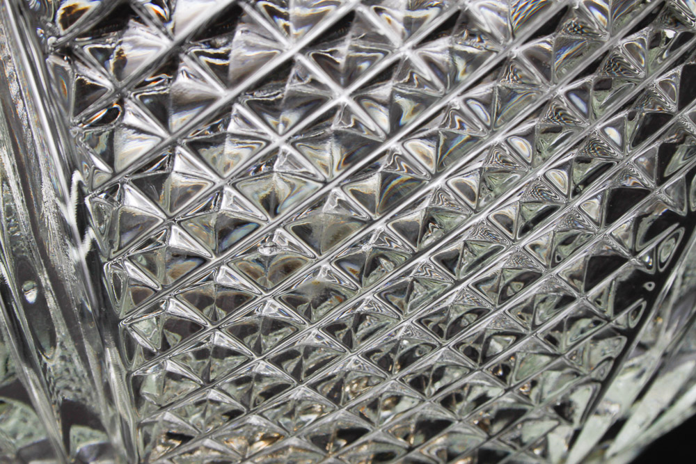 Pressed Glass Punch Set