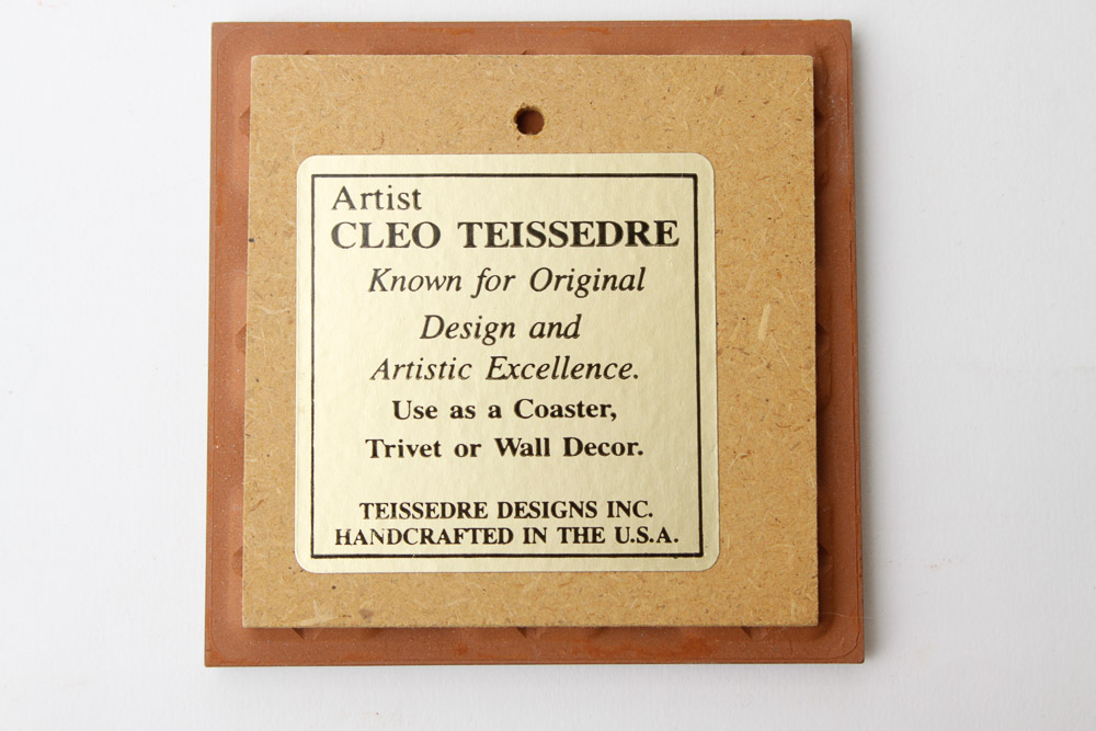 Sea Green Trivets and Cutting Board