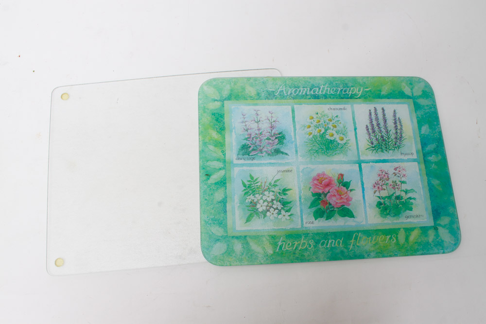 Sea Green Trivets and Cutting Board