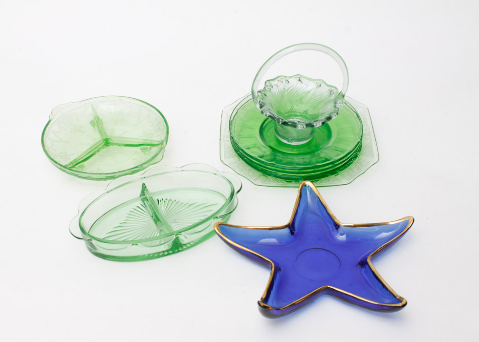 Colored Glass Dinnerware