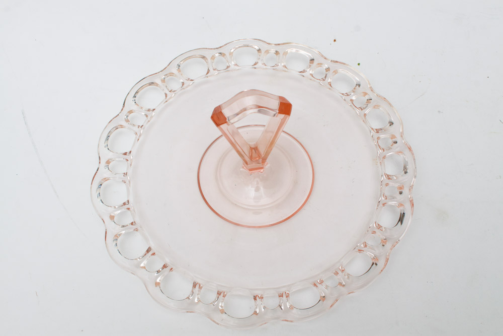 Pink Tinted Glassware