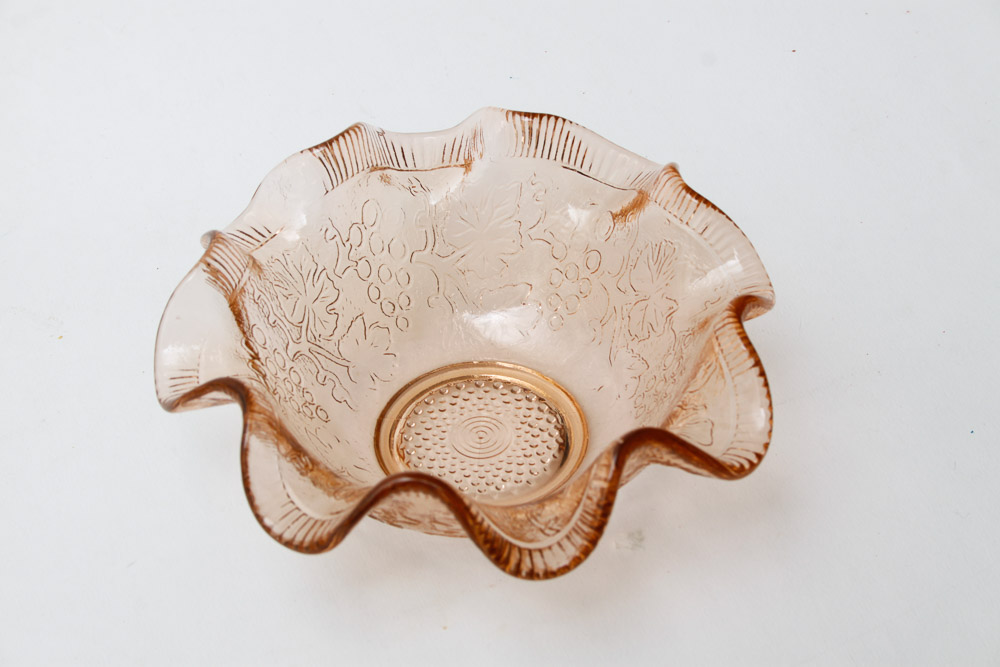 Pink Tinted Glassware