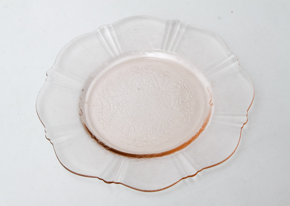 Pink Tinted Glassware