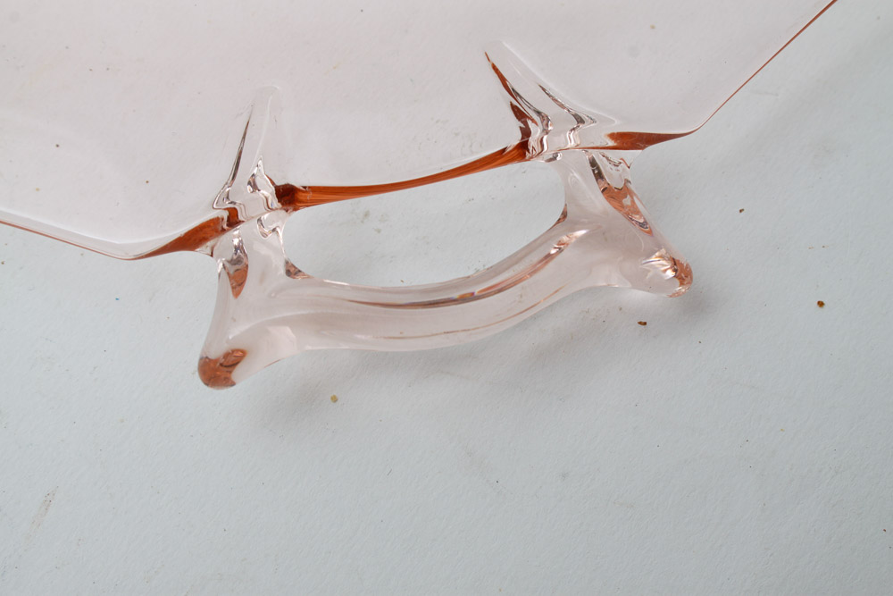 Pink Tinted Glassware