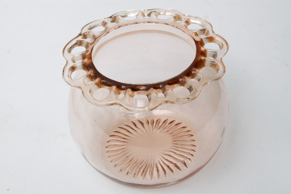 Pink Tinted Glassware