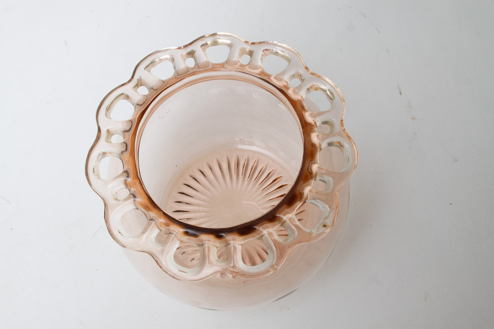 Pink Tinted Glassware