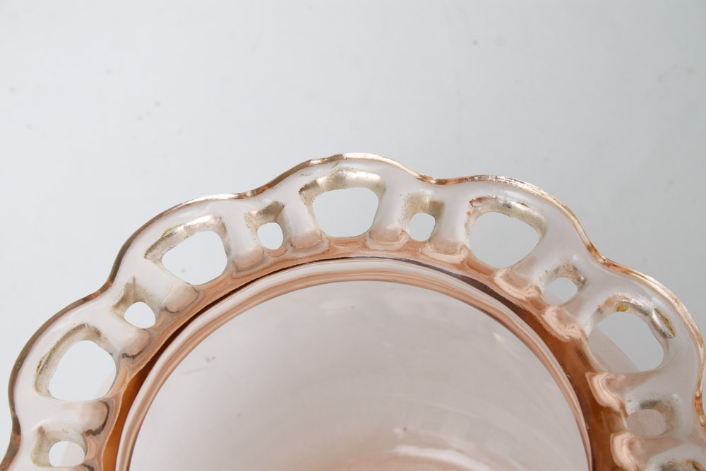 Pink Tinted Glassware