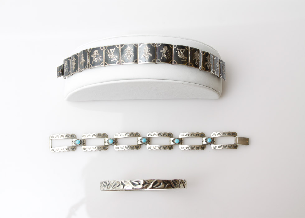 Vintage Sterling Silver Bracelets