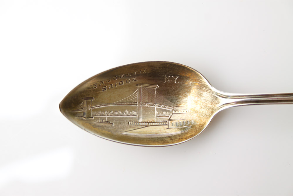 Sterling Silver Commemorative Spoons