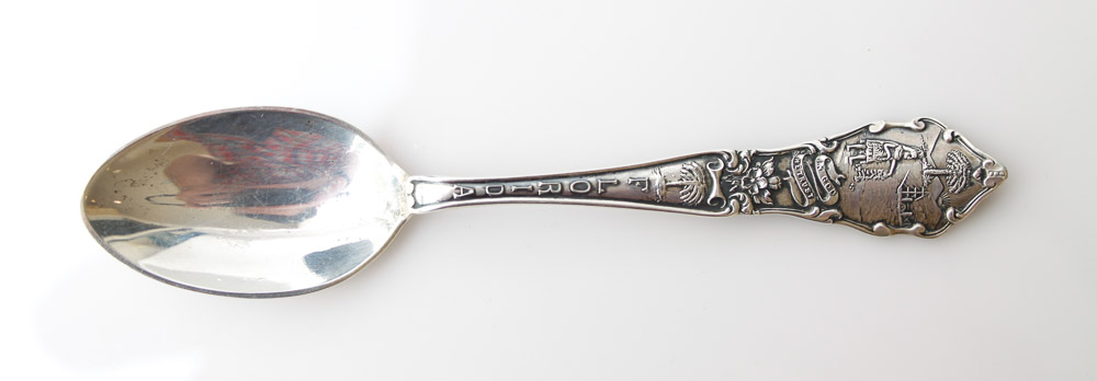 Sterling Silver Commemorative Spoons