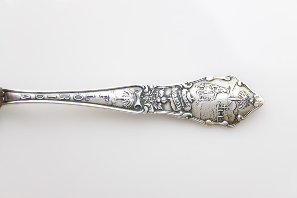 Sterling Silver Commemorative Spoons