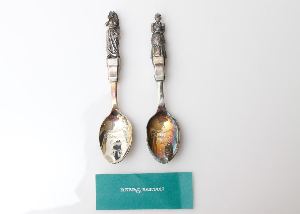 Reed and Barton Christmas Carol Spoons