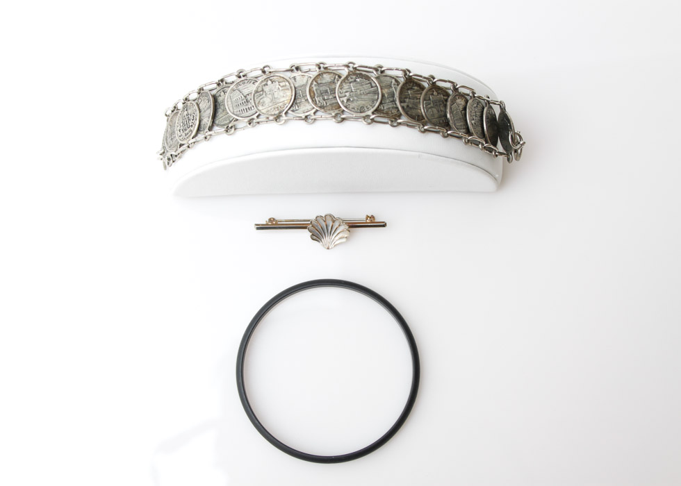 Assorted of Vintage Silver Tone Jewelry