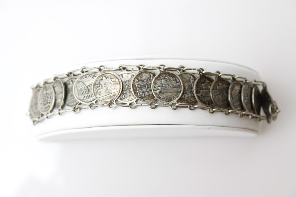 Assorted of Vintage Silver Tone Jewelry