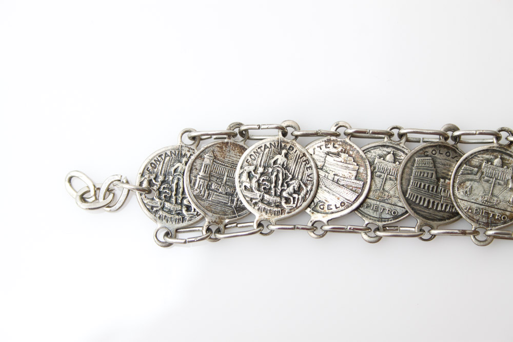 Assorted of Vintage Silver Tone Jewelry