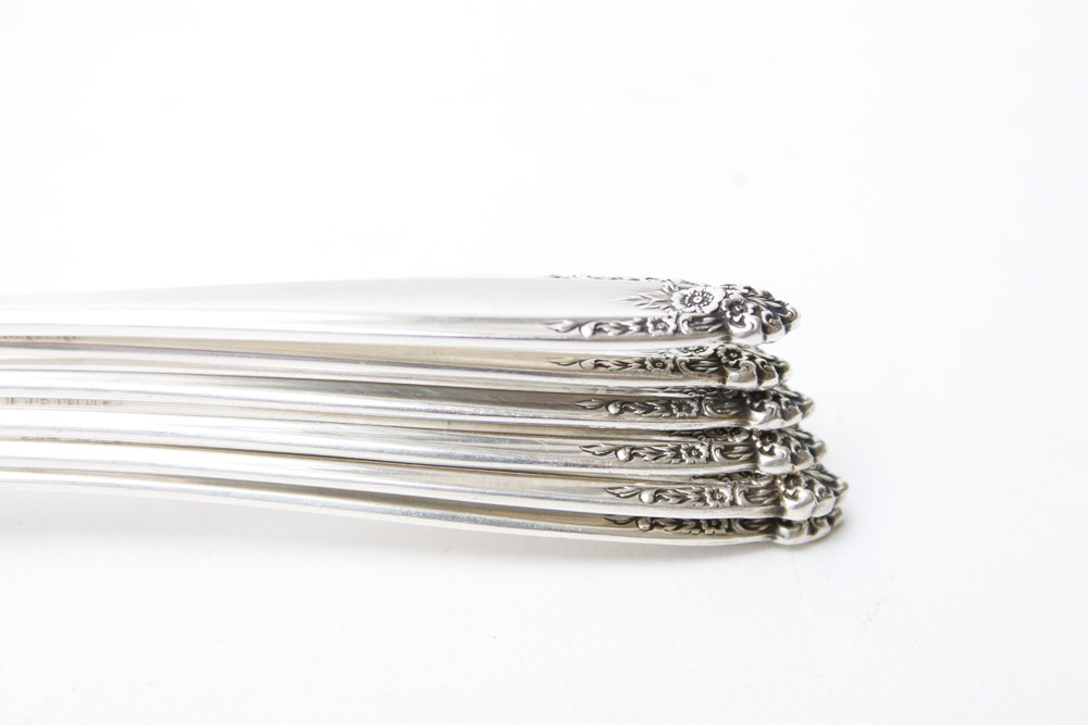 "Prelude" International Sterling Iced Tea Spoons
