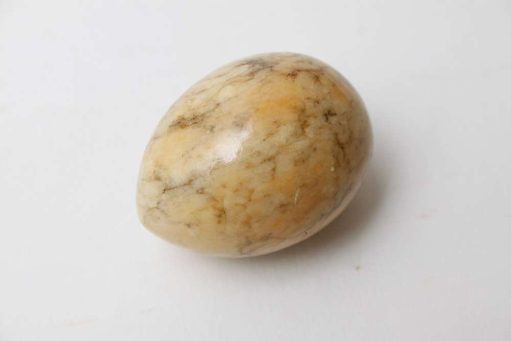 Marble Eggs and Amethyst Tree