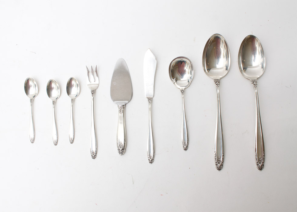 "Prelude" International Sterling Serving Pieces