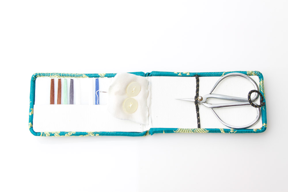 Vintage Embroidery Scissors and a Sewing Kit