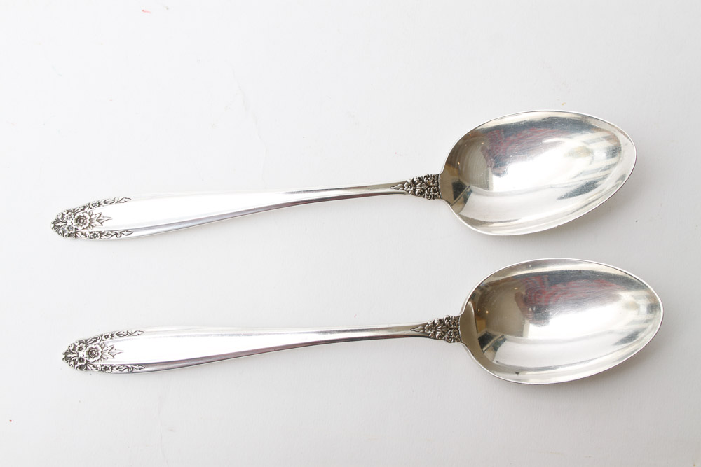 "Prelude" International Sterling Serving Pieces