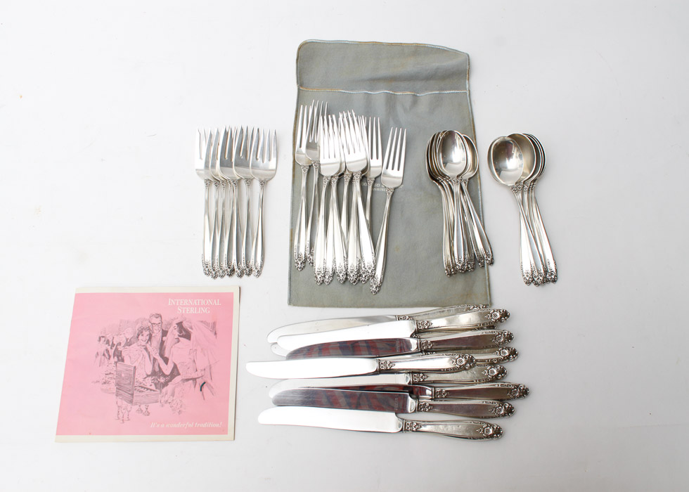 "Prelude" International Sterling Silver Flatware