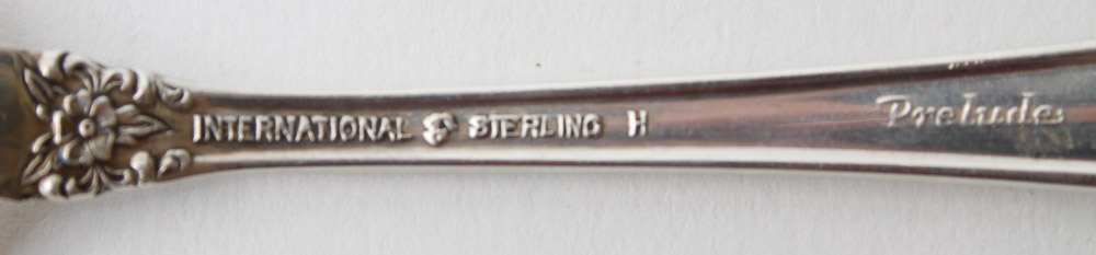 "Prelude" International Sterling Silver Flatware