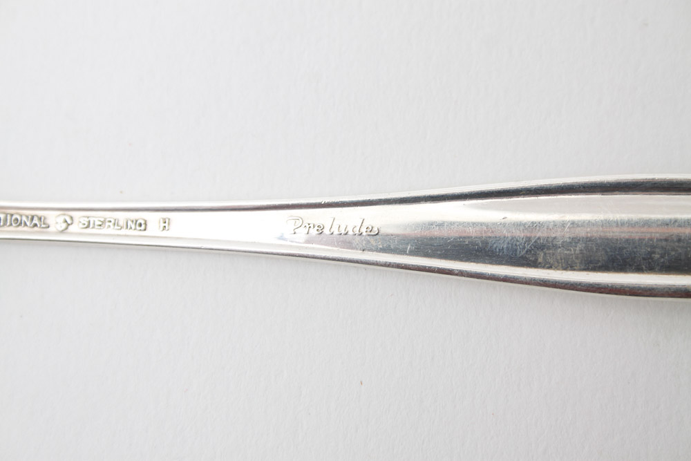 "Prelude" International Sterling Silver Flatware