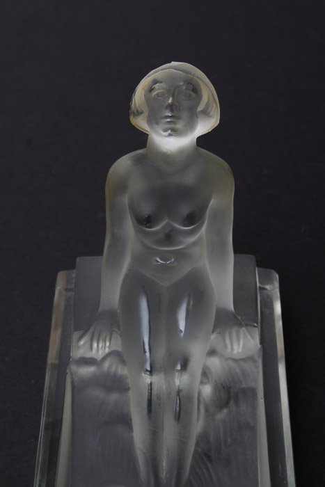 Art Deco Style Bathing Nude Pin Tray