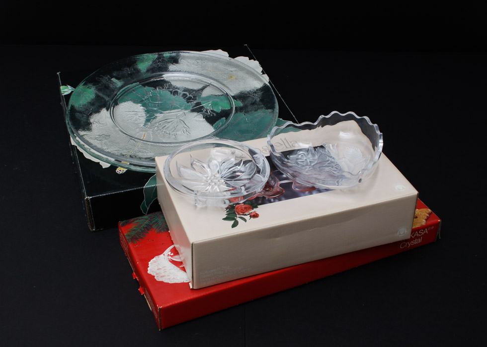 Crystal Serving Dishes