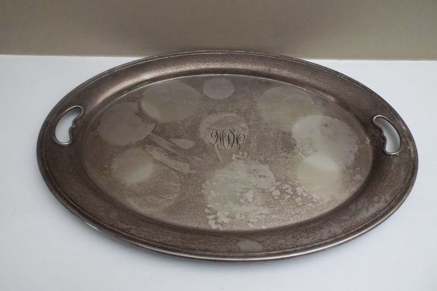 Alvin "Georgian" Five-Piece Sterling Silver Service with Tray