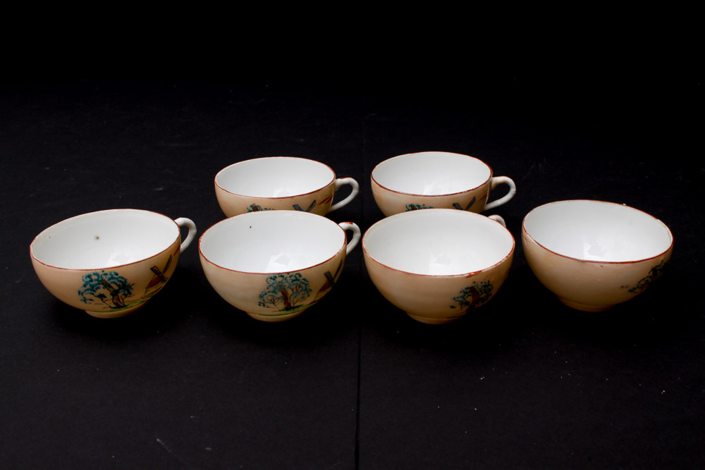 Hand Painted Japanese Tea Set