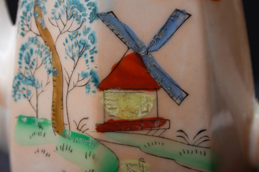 Hand Painted Japanese Tea Set