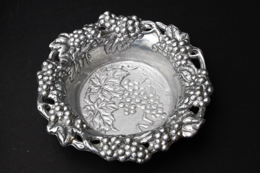 Plated and Metal Serving Dishes