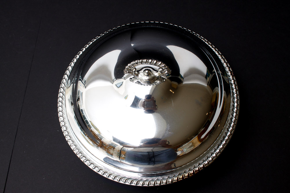 Plated and Metal Serving Dishes