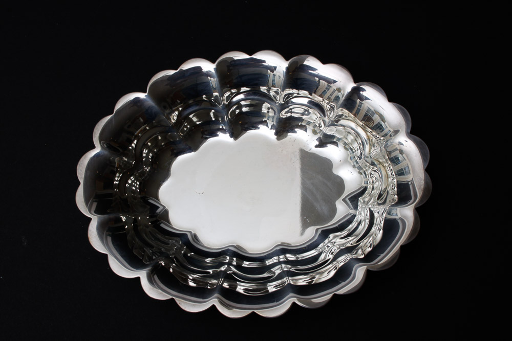 Plated and Metal Serving Dishes