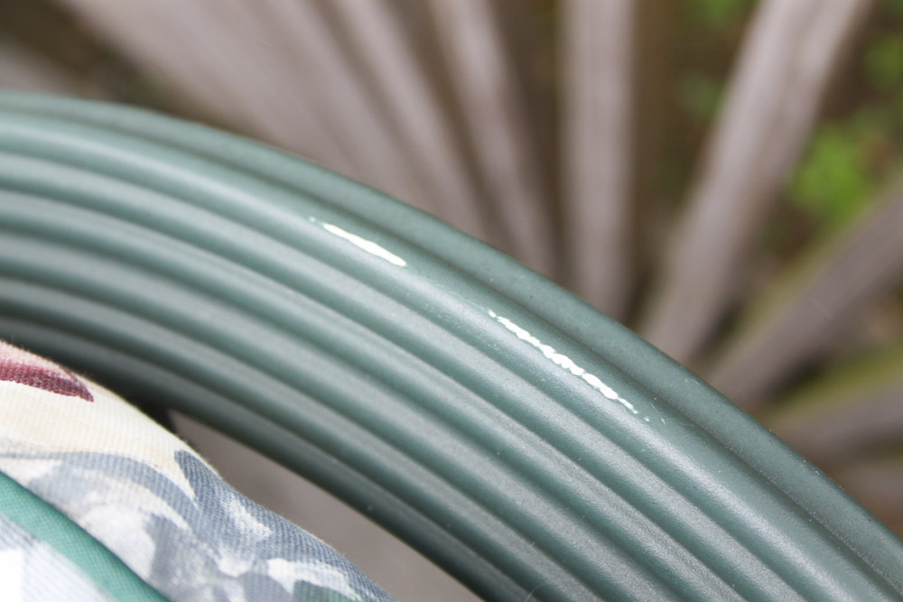 Green Metal Patio Table Set